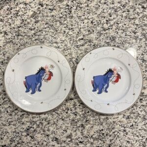 Disney Winnie the Pooh Appetizer Plates - Set of two